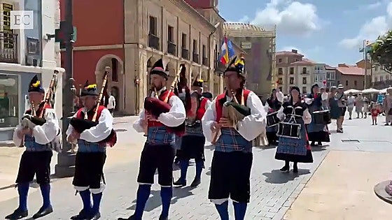 Presentación de las bandas del Festival Intercéltico de Avilés 2026