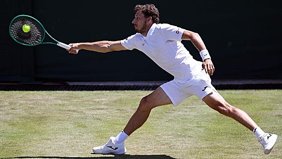 Apagón de Carreño ante Jódar en Wimbledon