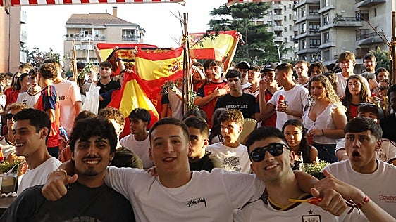 Así se vivió el partido Portugal - España en Asturias