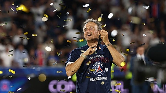 Luis Enrique, a la caza del Real Madrid