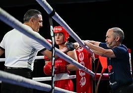 La boxeadora gijonesa Laura Fuertes.