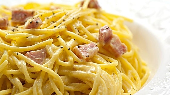 Receta: espaguetis a la carbonara