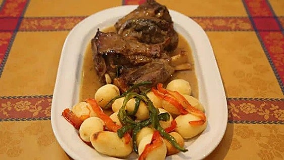 Receta del día: cabritu asado al horno