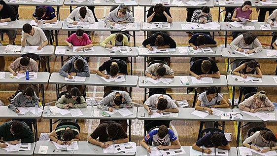 Hasta 1.120 estudiantes se presentarán a la convocatoria extraordinaria de la PAU en Asturias