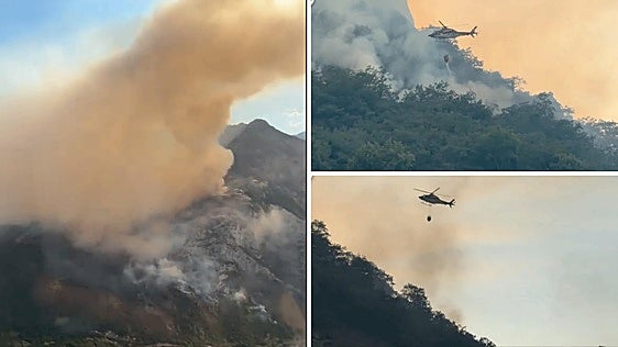 Asturias se suma a la lucha contra el fuego en Picos de Europa, que ya pone en riesgo a León