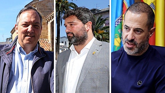 Los alcaldes de Villaviciosa, Valdés y Siero se salen del guion del PSOE en la concentración en apoyo a Ceuta