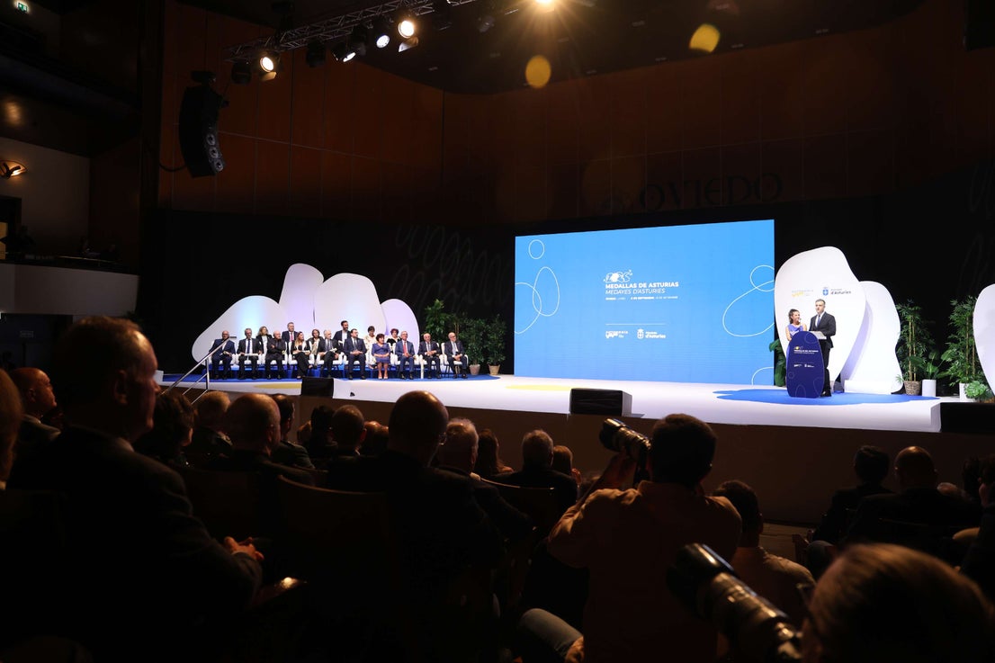 La gala de entrega de las Medallas de Asturias, en imágenes