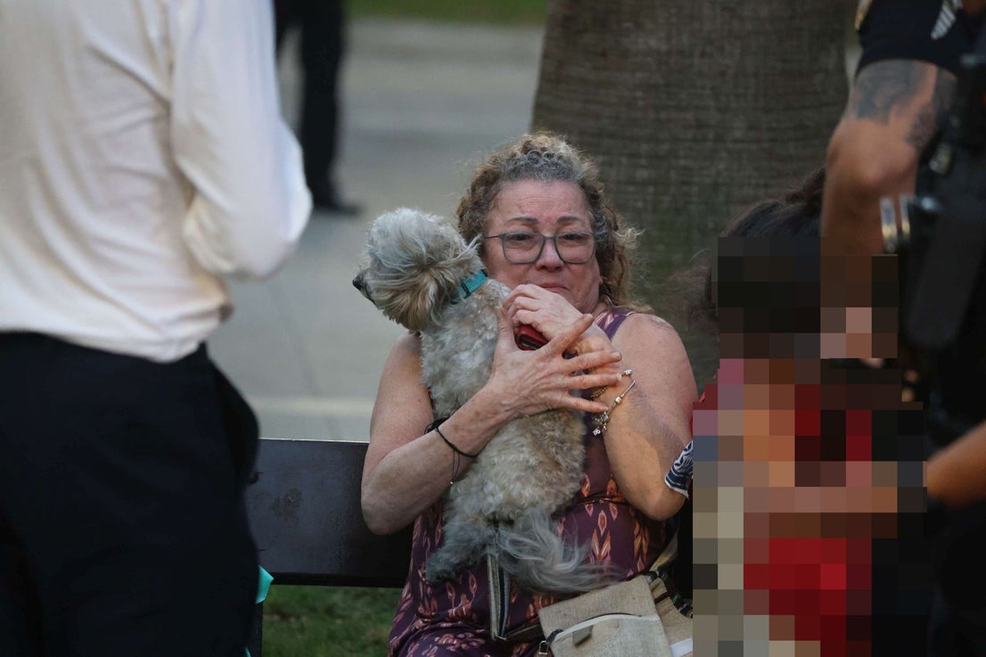 Rescatan a un perro en un incendio en un piso de Gijón