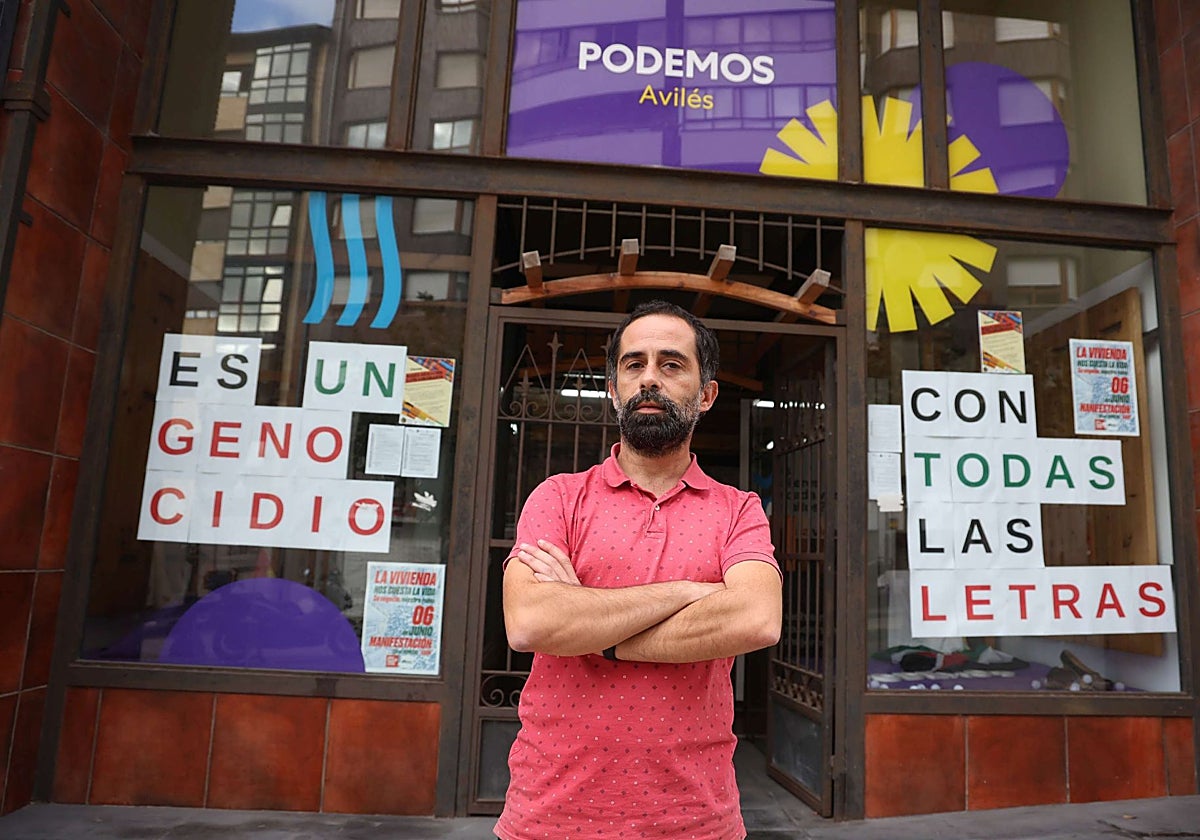 David García, portavoz de Podemos Avilés: «Me voy a presentar a las primarias, ahora sé lo que es gobernar y hacer oposición» | El Comercio: Diario de Asturias