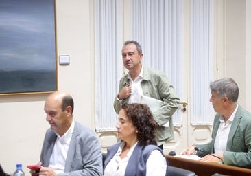 El consejero Ovidio Zapico, en la Junta General.