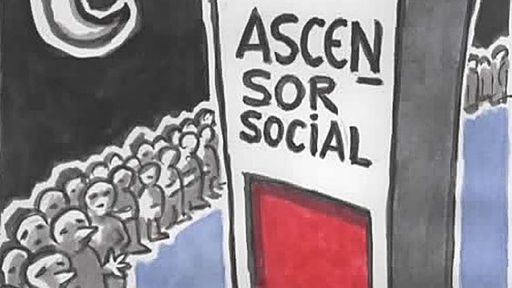El ascensor social estropeado