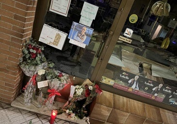 La cariñosa despedida de un barrio de Gijón a su frutero fallecido