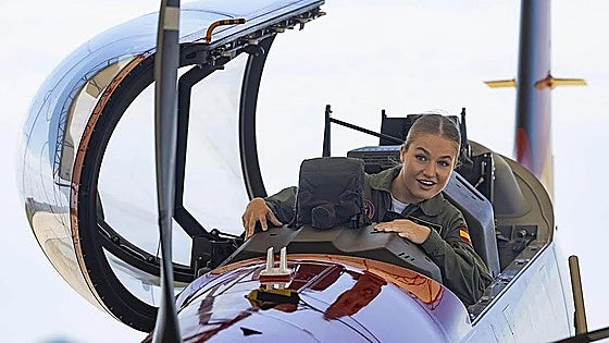 Las imágenes clave de la intensa formación militar de la Princesa Leonor