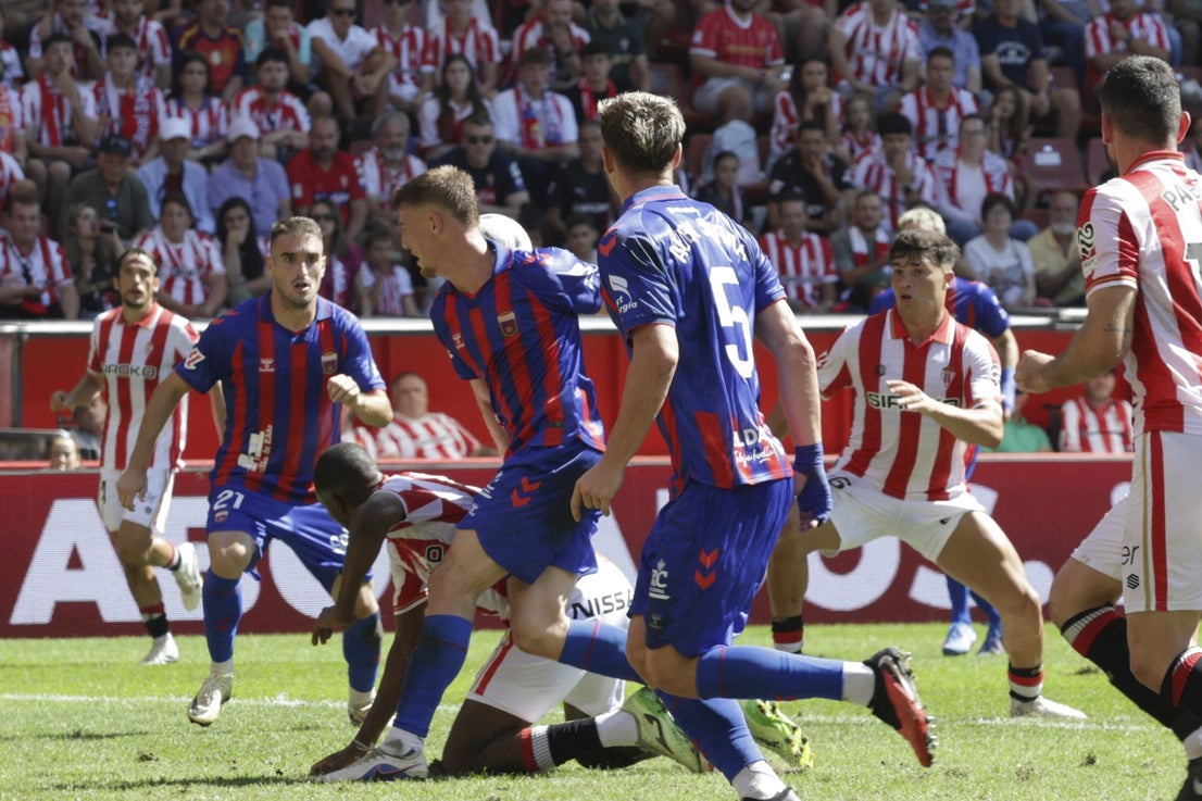 Las imágenes que deja el Sporting 0-1 Eldense