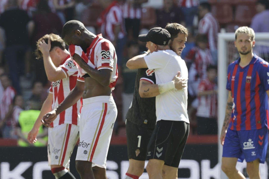Las imágenes que deja el Sporting 0-1 Eldense