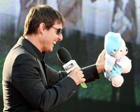 Un exultante Tom Cruise presenta en Roma 'Misión Imposible III'