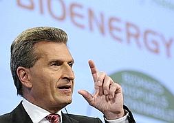 El comisario europeo de la Energía, el alemán Günther Oettinger. / Archivo