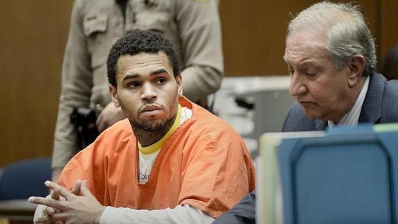 Brown, durante la vista