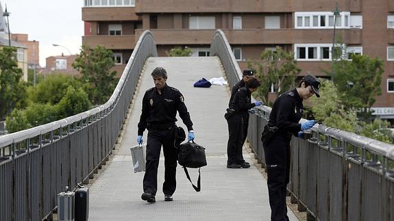 La Policía sigue con las investigaciones. 