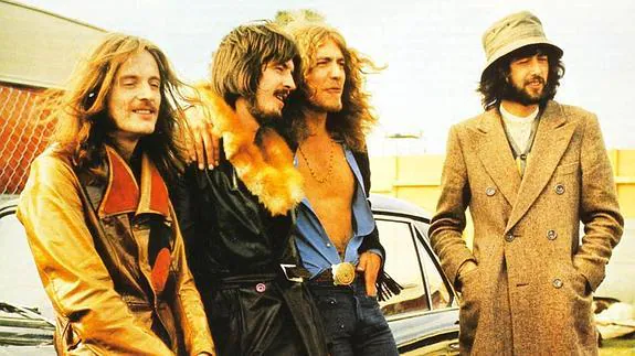 Imagen del grupo Led Zeppelin