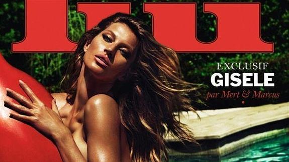 Gisele Bündchen, en la portada de la revista