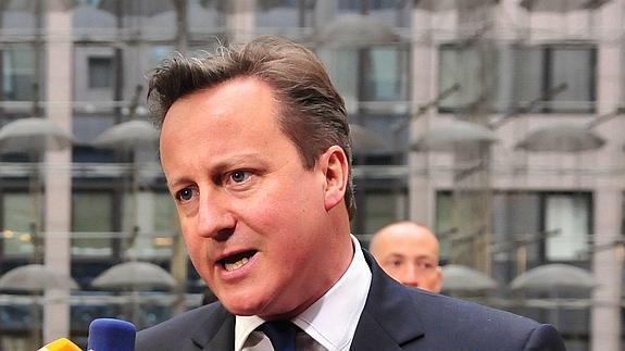 El primer ministro británico, David Cameron