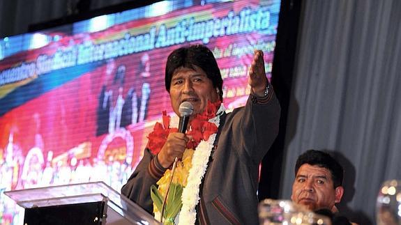 Evo Morales. 