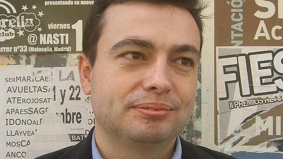 Ignacio Ferrando, autor de la novela 'La oscuridad'. 