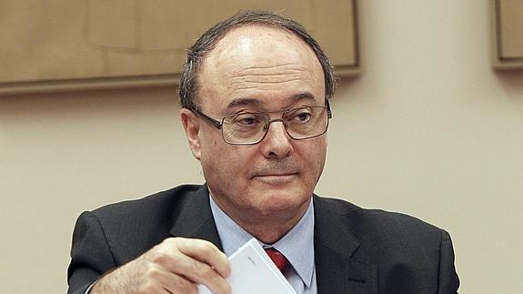 El gobernador del Banco de España, Luis María Linde. 
