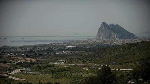 Vista de Gibraltar. 