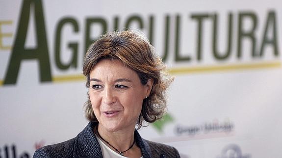 La ministra de Agricultura, Isabel García Tejerina.