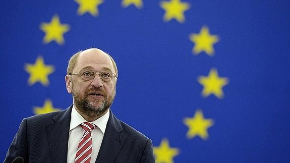 El presidente del Parlamento Europeo, Martin Schulz. 