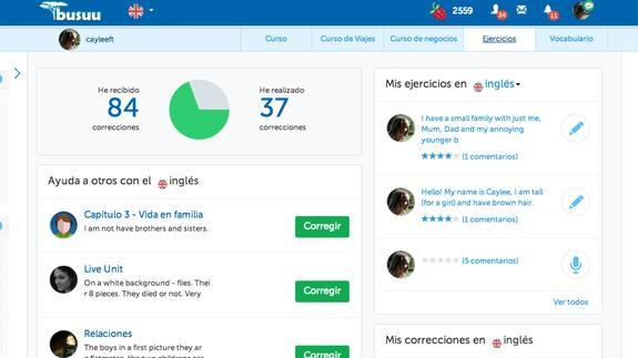 La plataforma funciona de forma colaborativa.