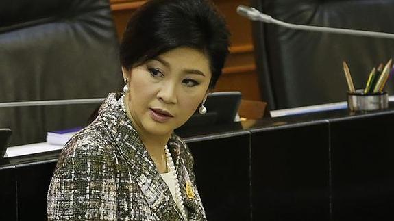 La ex primera ministra tailandesa Yingluck Shinawatra. 