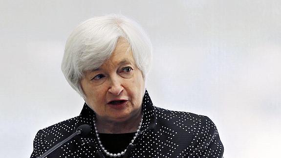 Janet Yellen, presidenta de la FED 