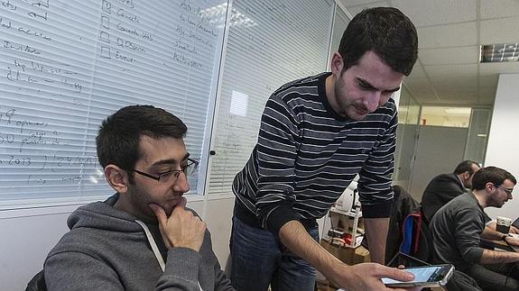 Los fundadores de la empresa. 