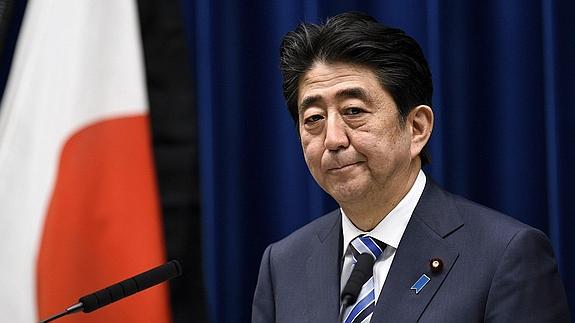 El primer ministro japonés, Shinzo Abe. 