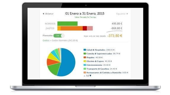 El portal da consejos sobre control del gasto y trucos de ahorro.