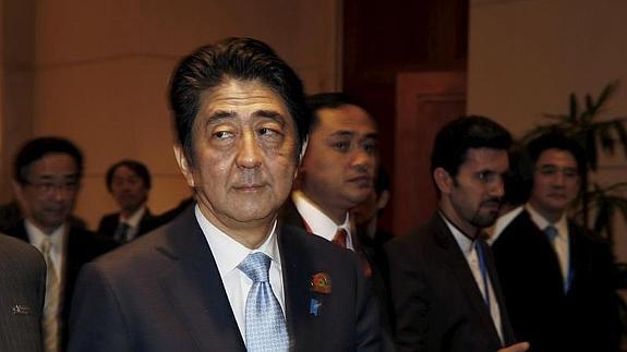 El primer ministro japonés, Shinzo Abe. 