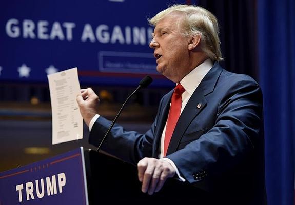 El magnate estadounidense Donald Trump. 