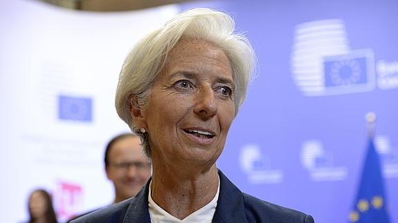 Christine Lagarde, directora gerente del FMI.