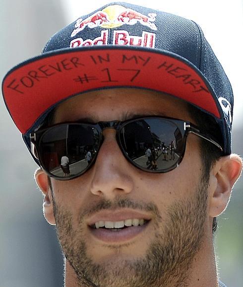 Daniel Ricciardo, piloto de Red Bull. 