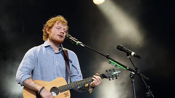 El cantautor británico Ed Sheeran.