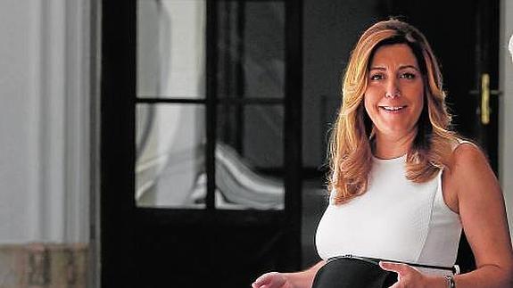 La presidenta de la Junta de Andalucía, Susana Díaz.