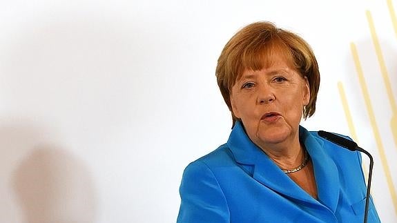 Angela Merkel. 