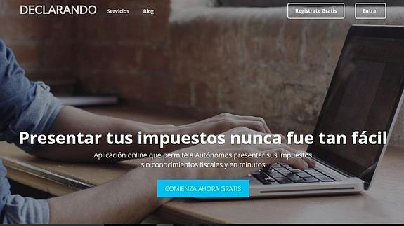 El servicio es gratuito y en 5 minutos se rellenan los documentos.