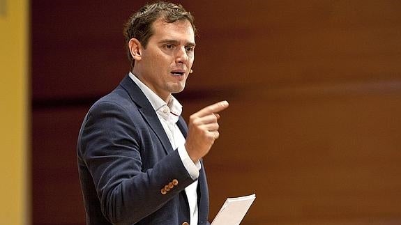 El líder de Ciudadanos (C's), Albert Rivera.