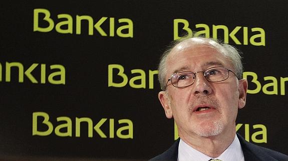 Rodrigo Rato, durante su etapa como presidente de Bankia.