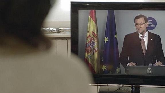 Un momento del spot del PSOE. 