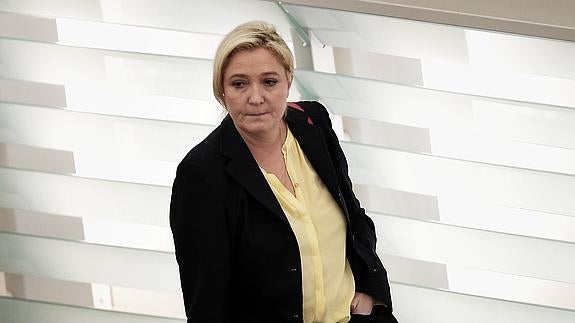 La dirigente ultraderechista francesa Marine Le Pen.